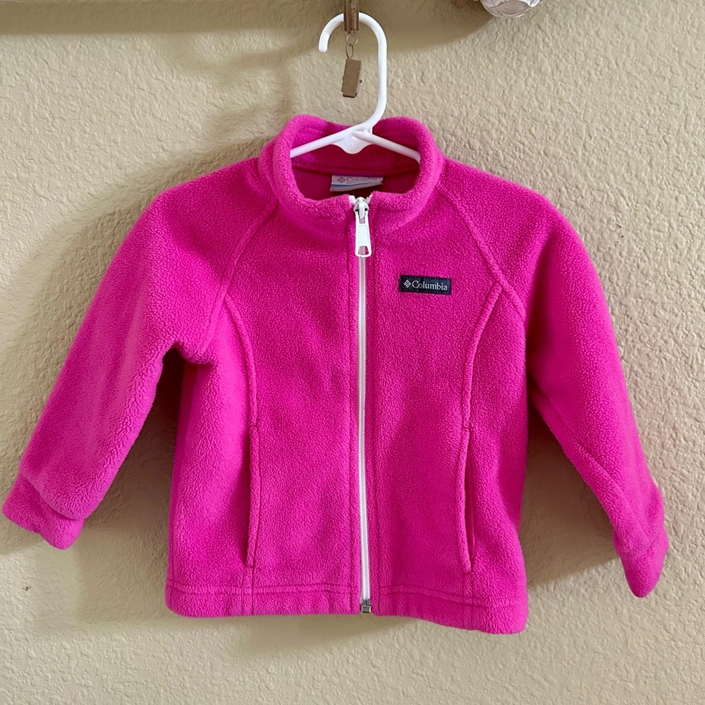 Columbia Pink Fleece Jacket 2T